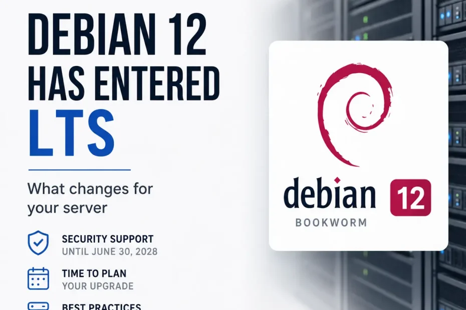 Debian 12 Has Entered LTS - What Changes for Your Server