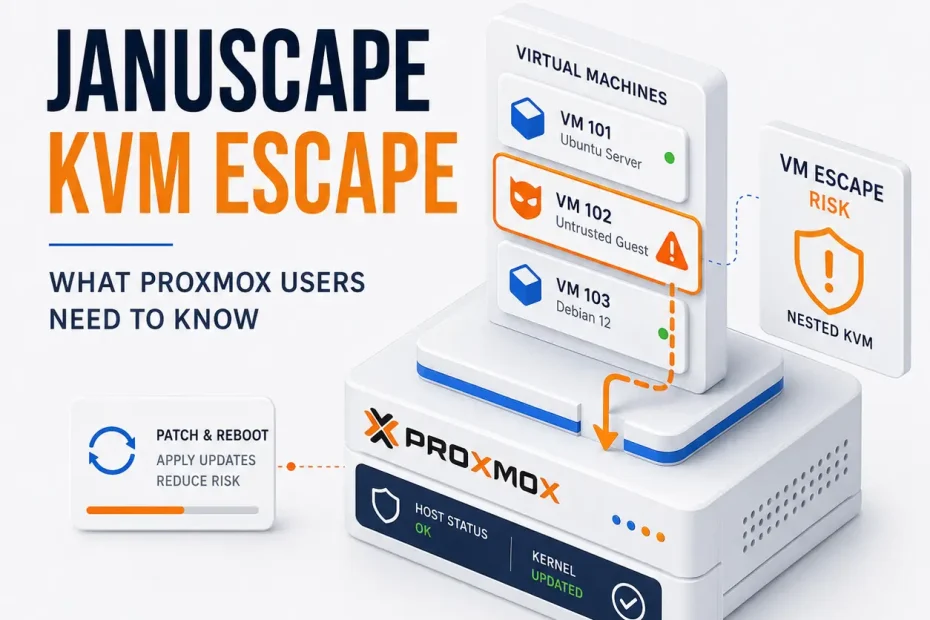 Januscape KVM Escape - What Proxmox Users Need to Know