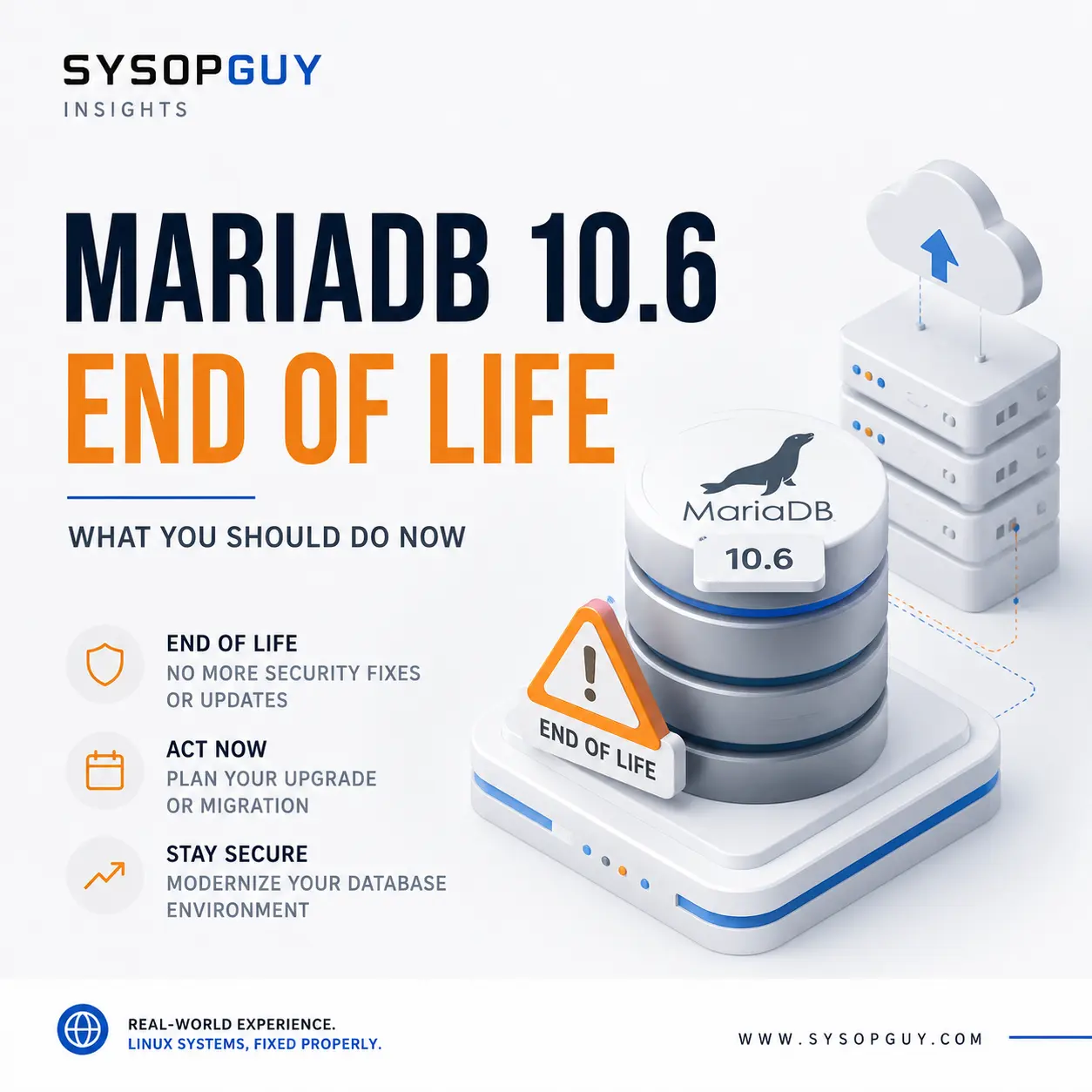 MariaDB 10.6 Has Reached End of Life - What You Should Do Now