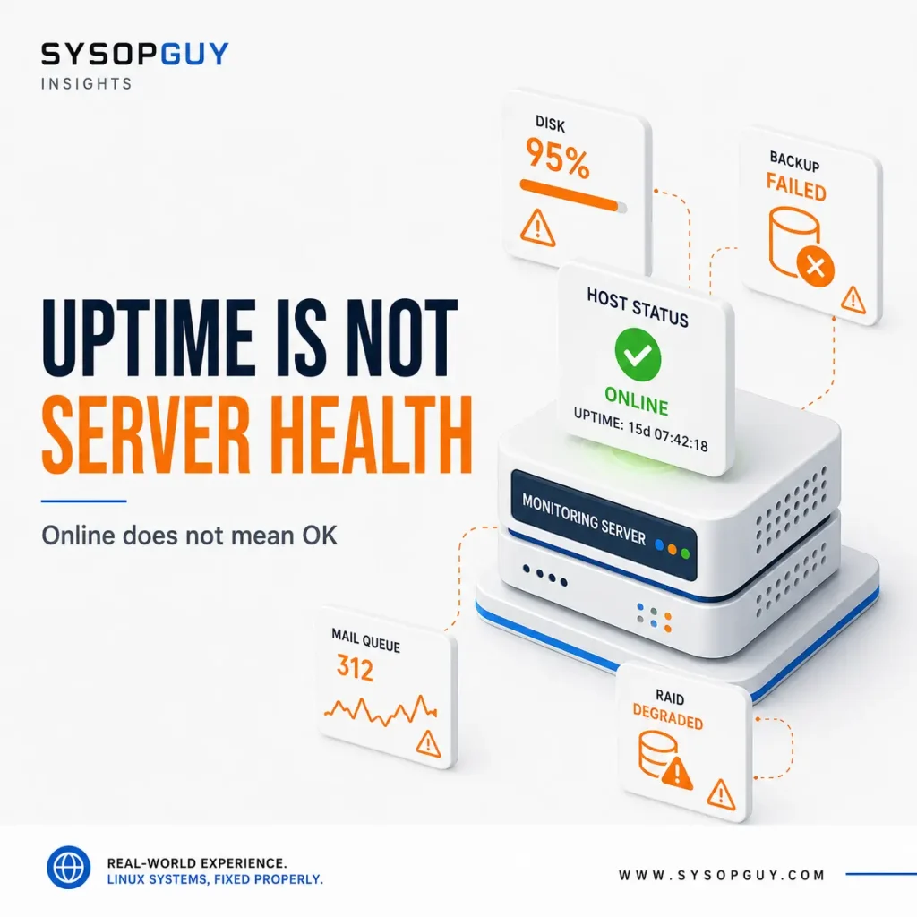 Monitoring Uptime Is Not Monitoring a Server