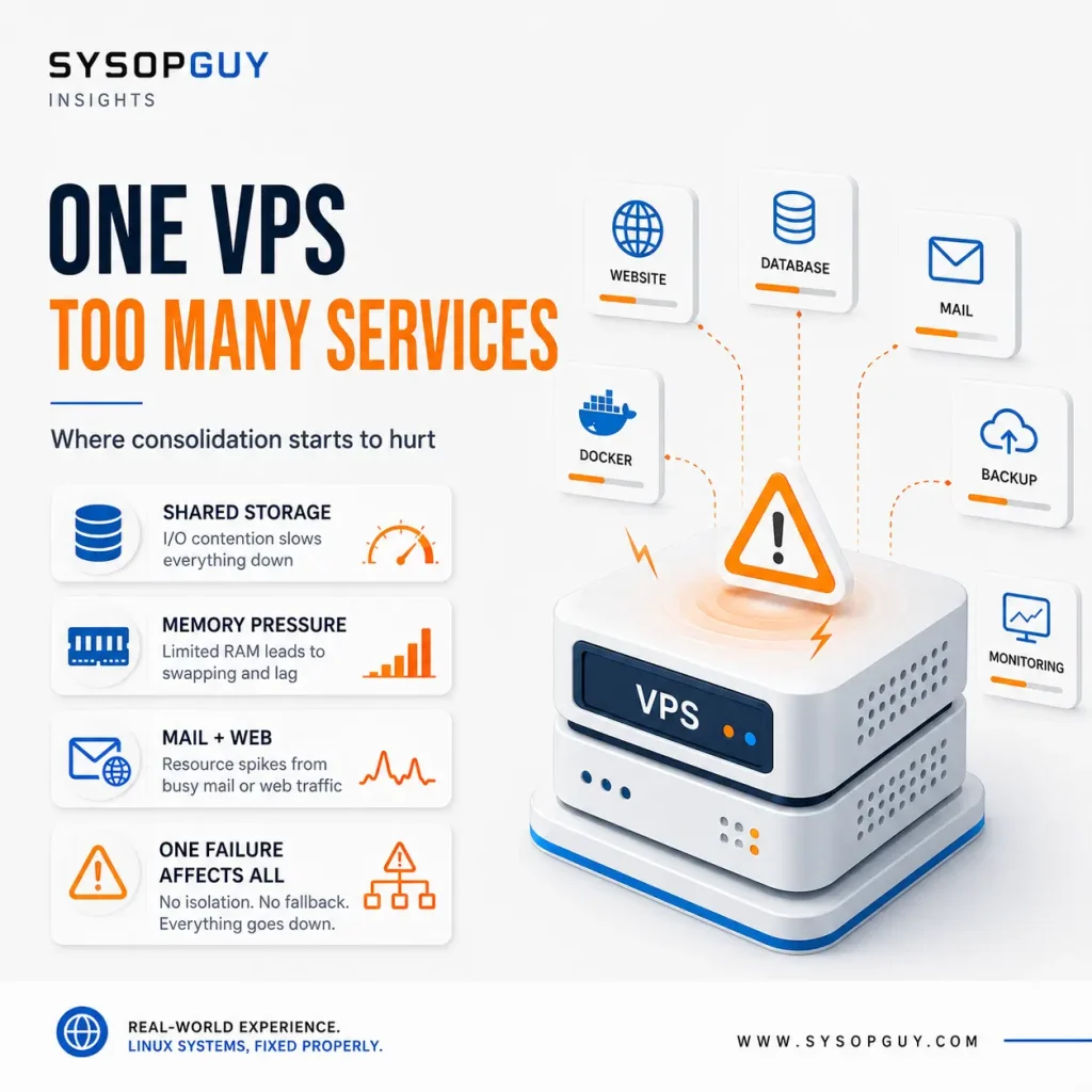 One VPS, Too Many Services - Where Consolidation Starts to Hurt