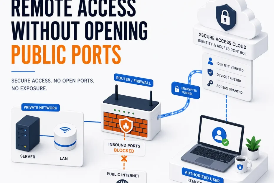 Remote Access Without Opening Public Ports