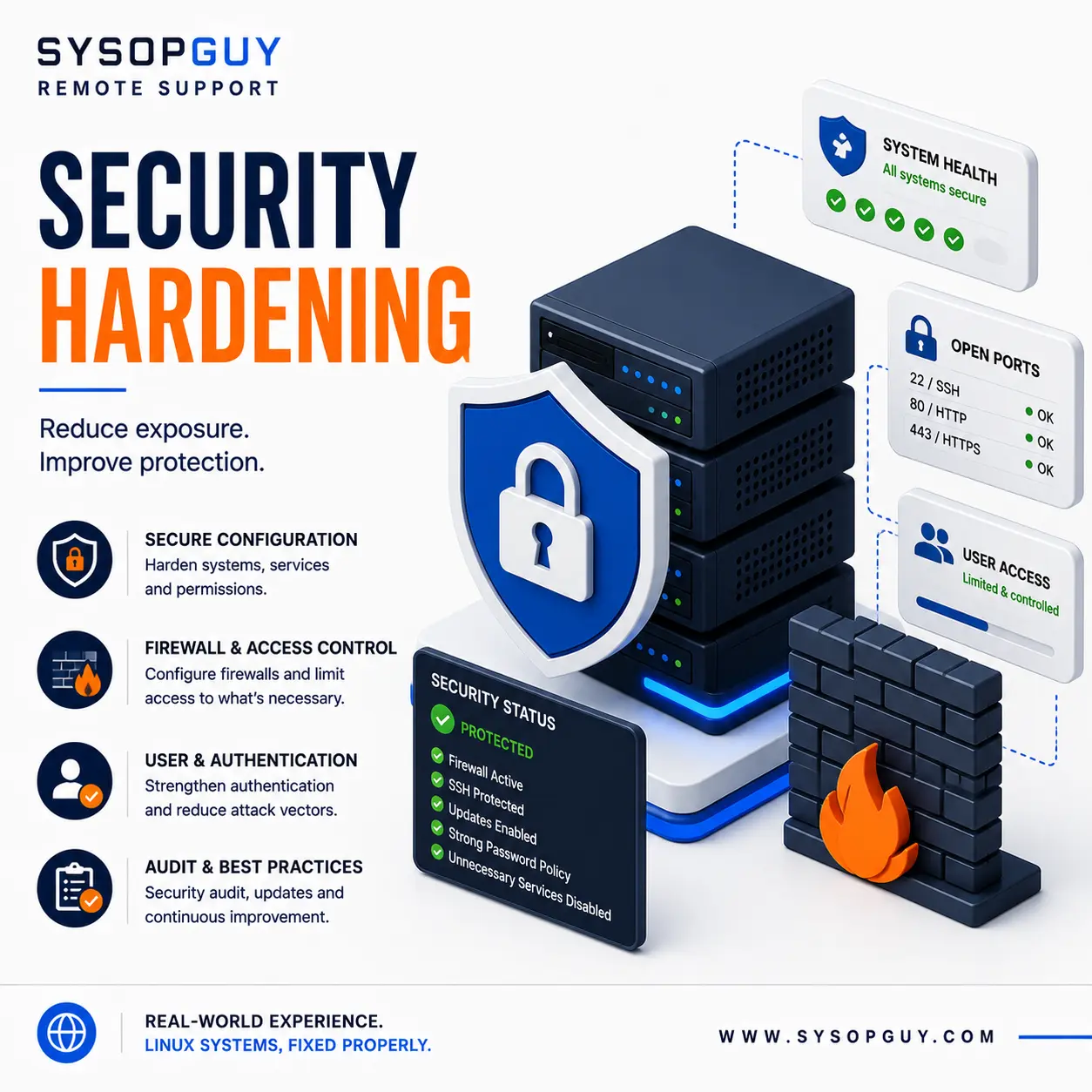 Remote Linux Security-Hardening