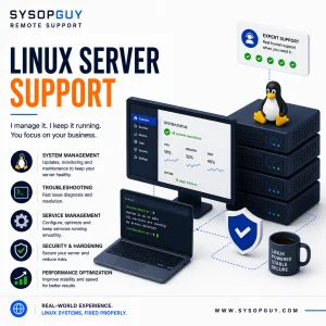 Remote Linux Server Support