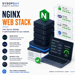 Remote Nginx and Web Stack Support