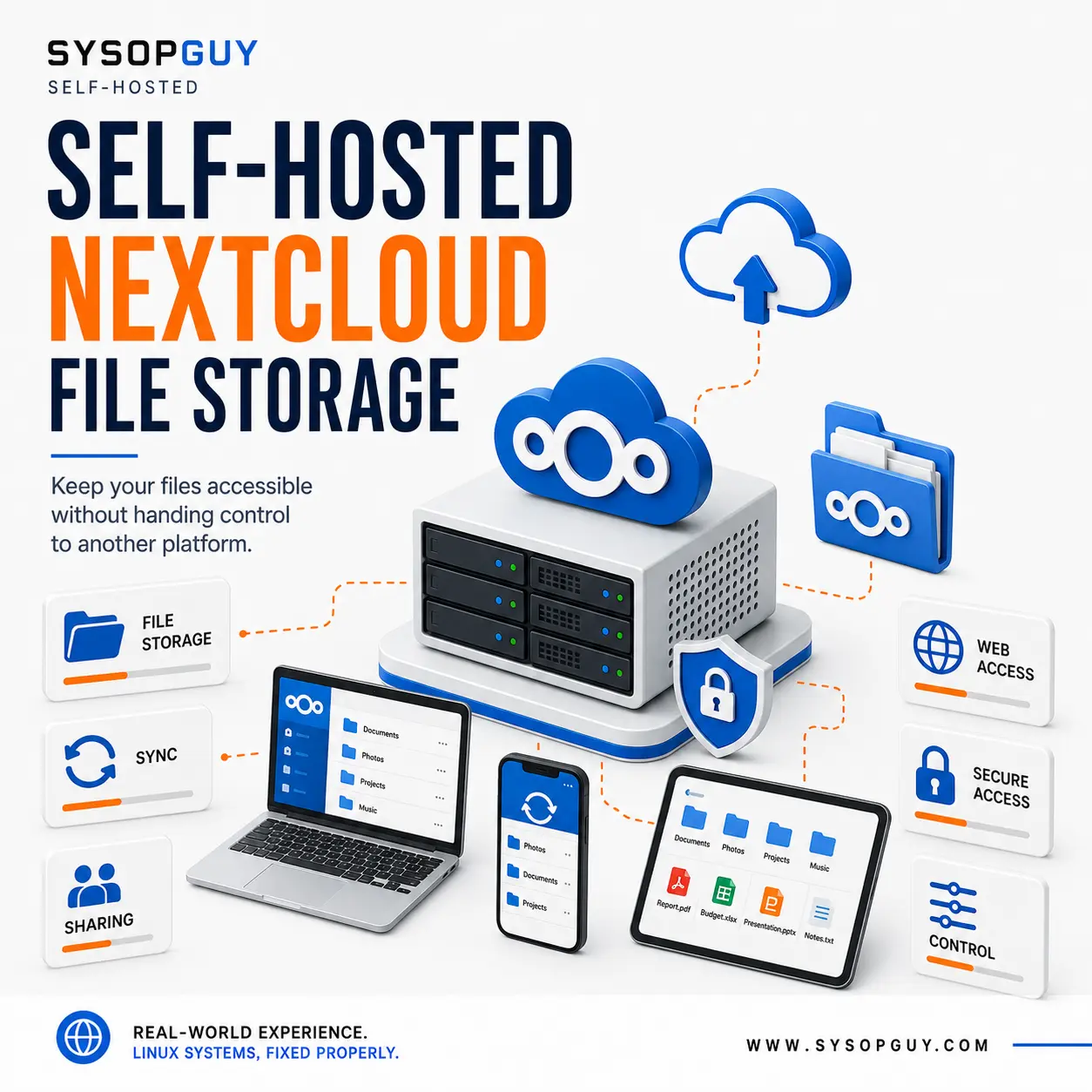 Self-Hosted Nextcloud Cloud Storage _ SYSOPGUY