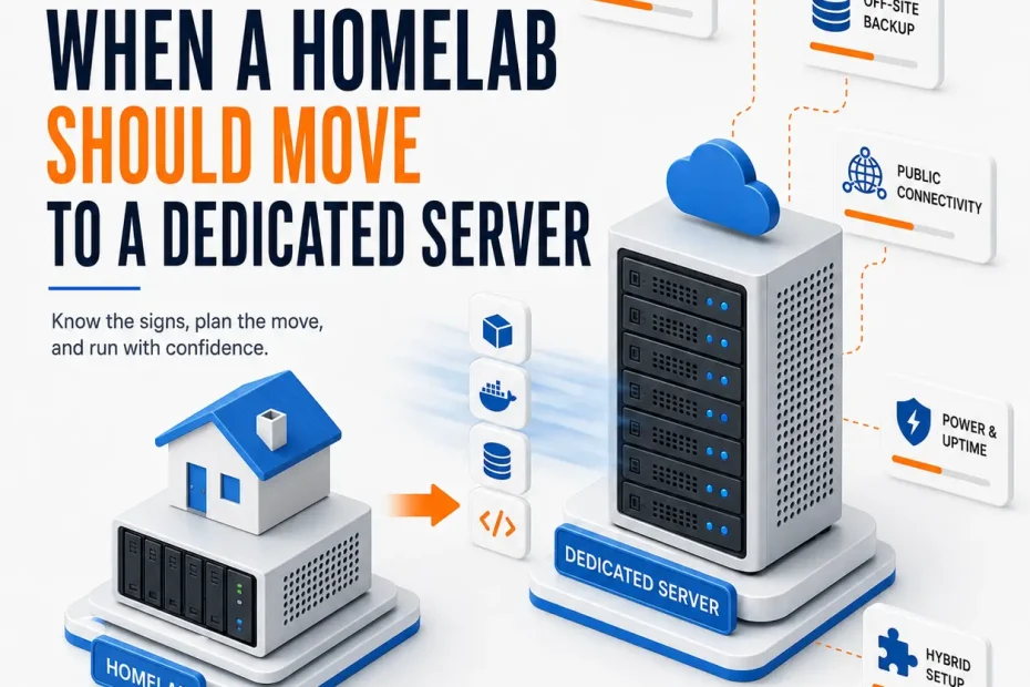 When a Homelab Should Move to a Dedicated Server