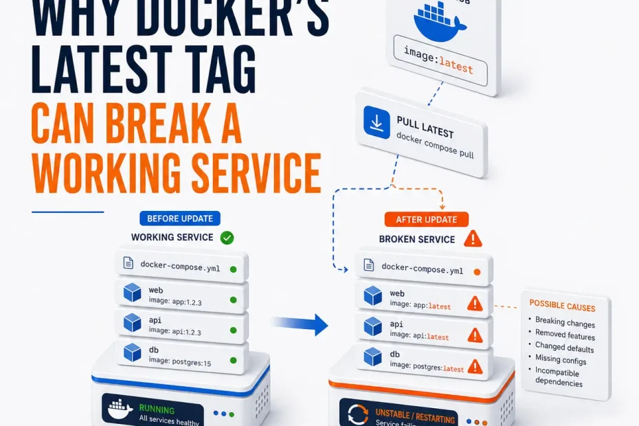 Why Docker’s Latest Tag Can Break a Working Service