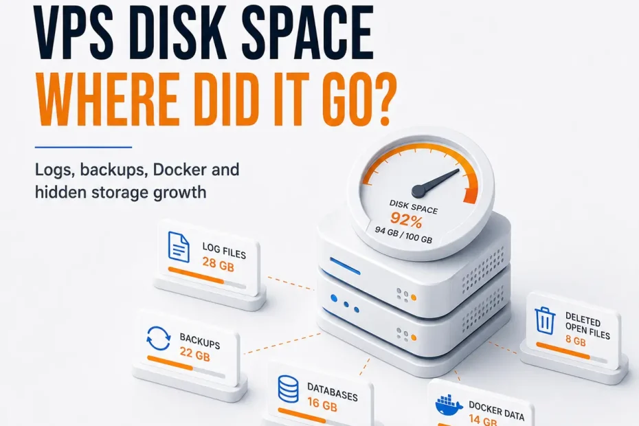 Why VPS Disk Space Disappears Faster Than Expected