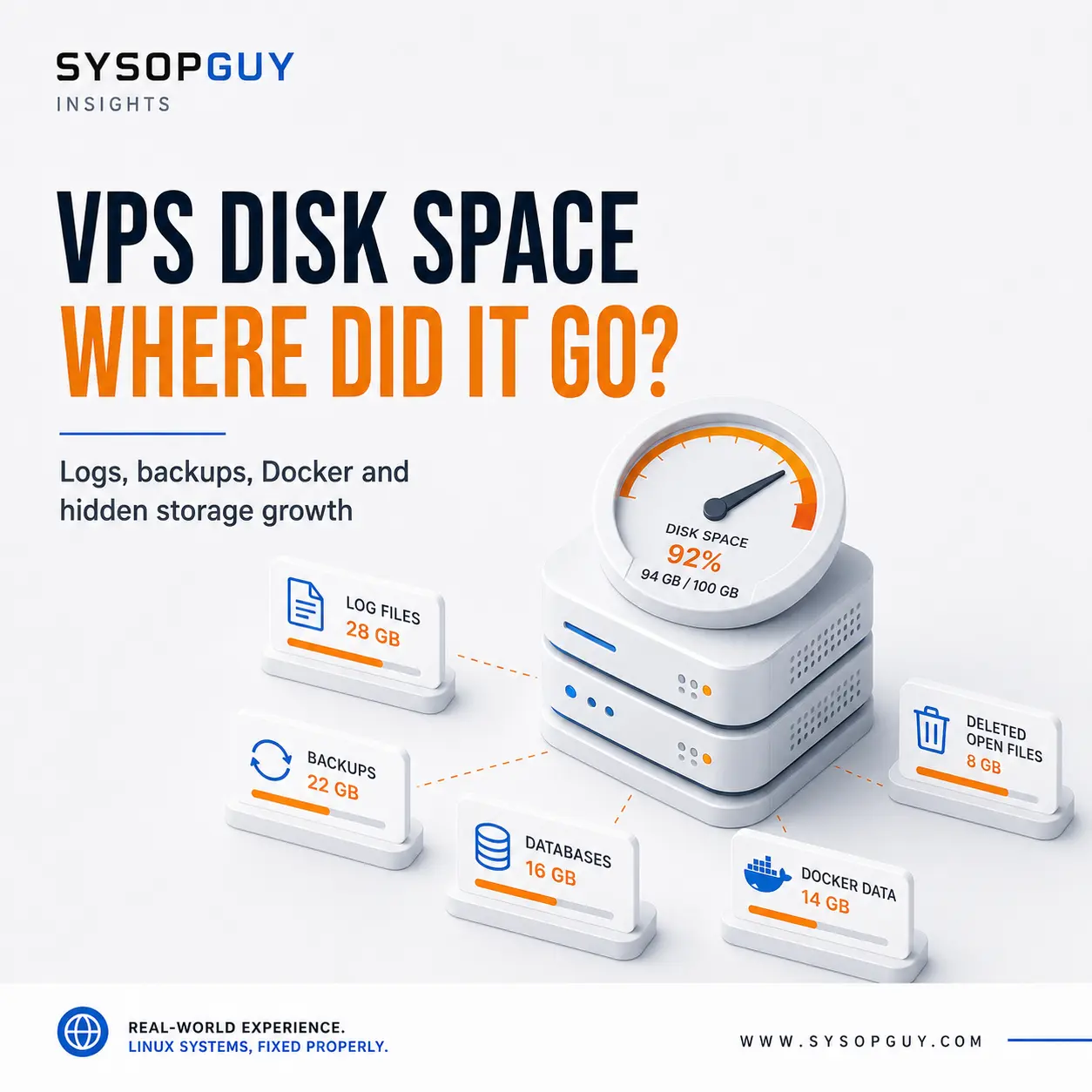 Why VPS Disk Space Disappears Faster Than Expected