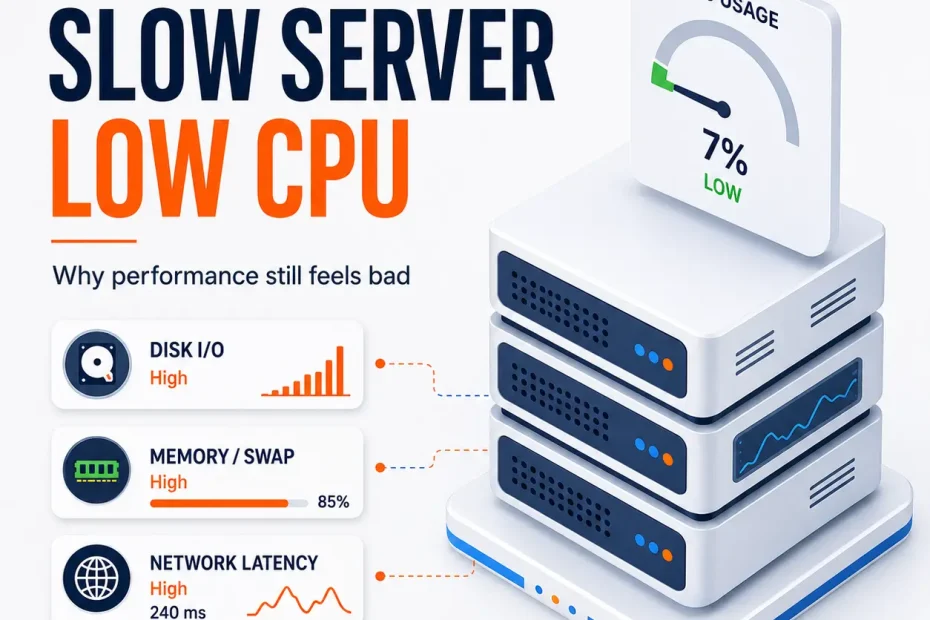 Why Your Linux Server Is Slow Despite Low CPU Usage